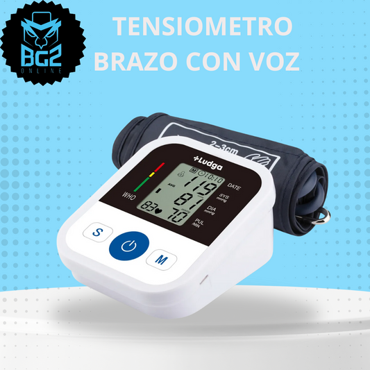 Tensiómetro Digital con Voz – Precisión y Comodidad al Alcance de Todos