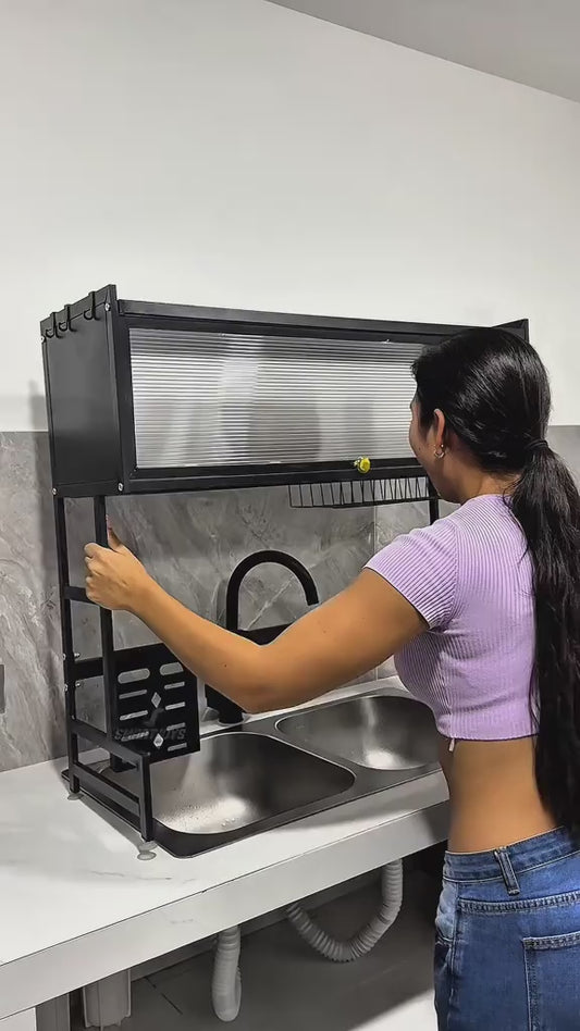 Platero de 1 nivel con tapa