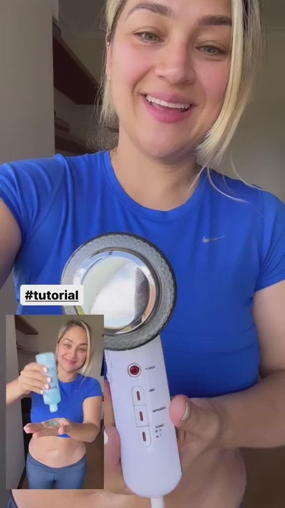 MASAJEADOR ULTRASONIDO 3EN1 INFRARROJO